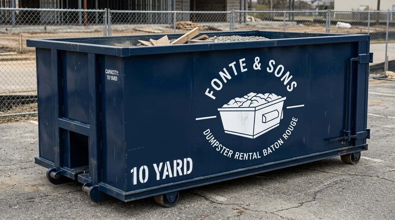 10-Yard Dumpster Rental Baton Rouge-img