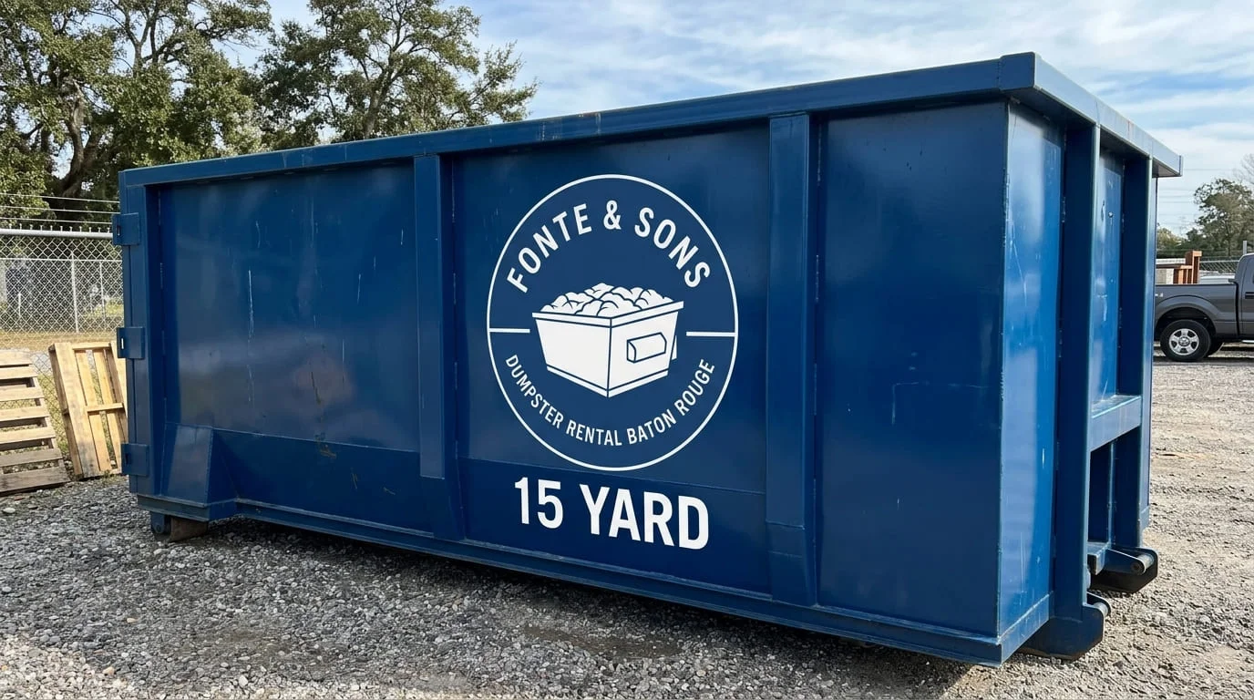15-Yard Dumpster Rental Baton Rouge-img