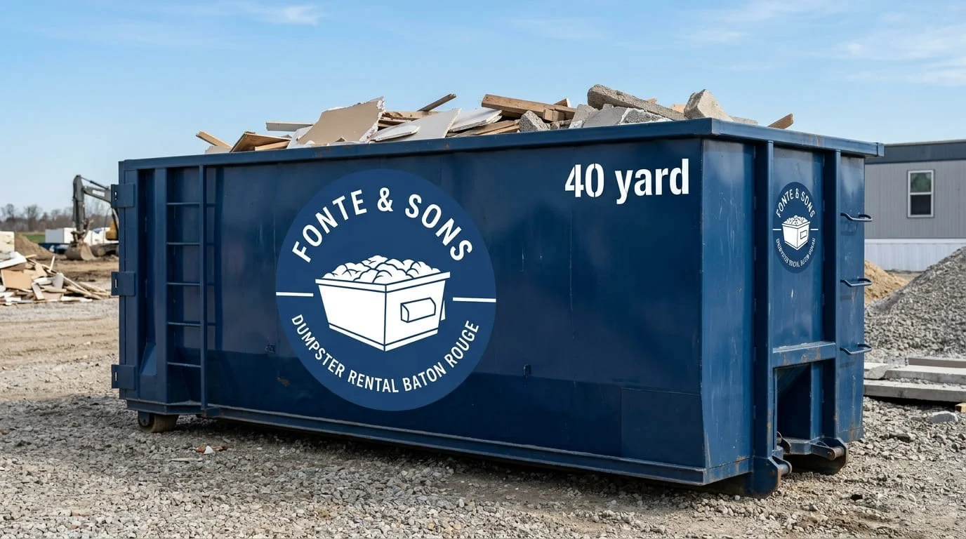 40-Yard Dumpster Rental Baton Rouge-img