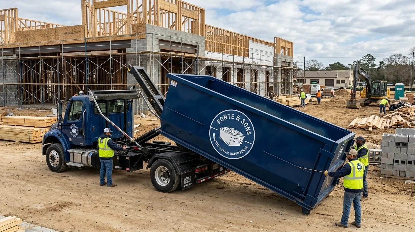 Construction Dumpster Rental Baton Rouge LA-img