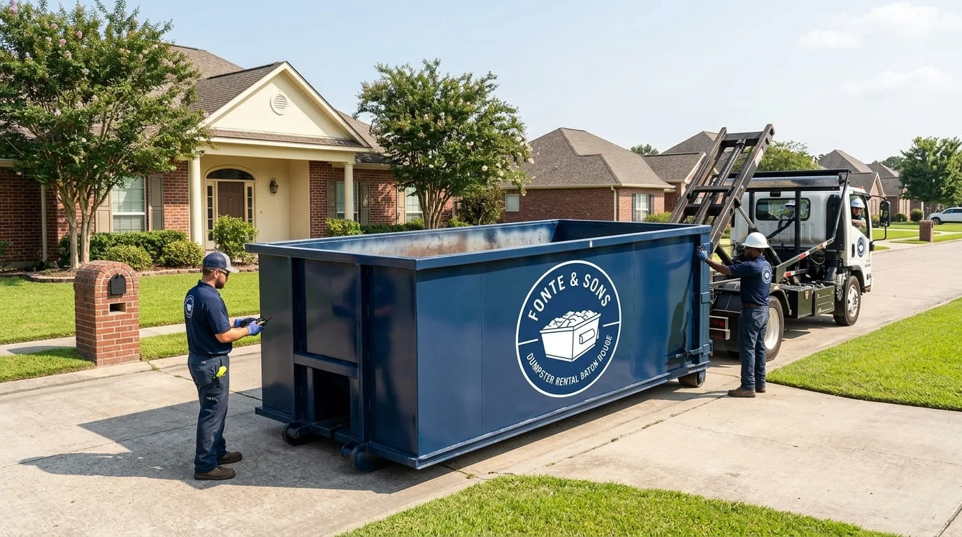 Residential Dumpster Rental Baton Rouge LA-img